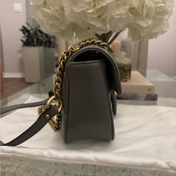 Luxury DESIGNER INSPIRED G G Marmont Leather Shoulder Bag - Picture 3 of 13